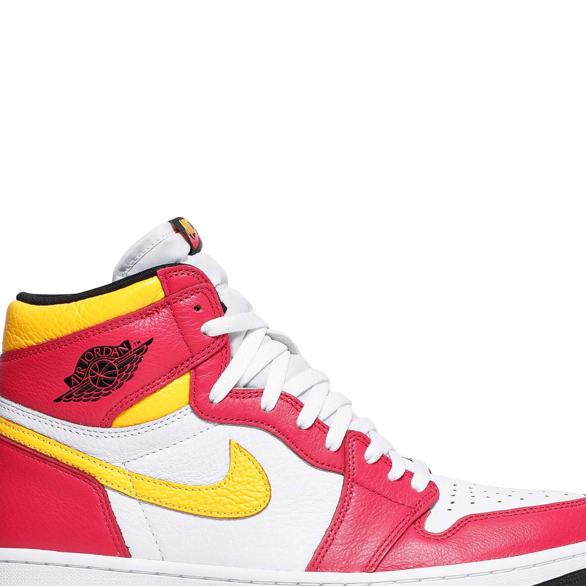 Air Jordan 1 Retro High OG Light Fusion Red 555088-603 - Image 2
