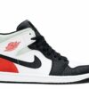 Air Jordan 1 Mid SE ‘Red Black Toe’ Revered Footwear