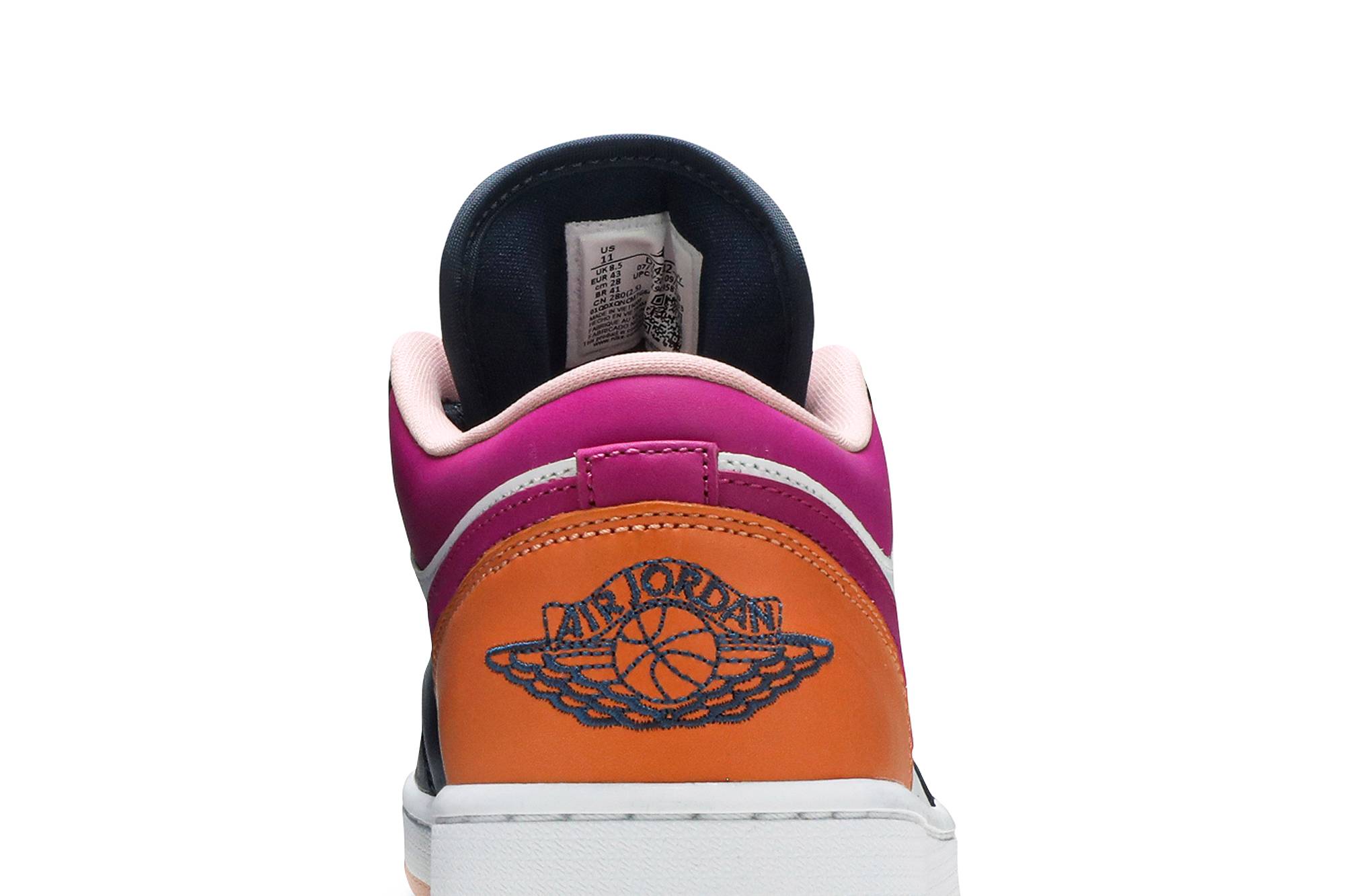( Women ) Air Jordan 1 Low SE ‘Mismatched – Purple Magenta’ DJ4342-400 - Image 7