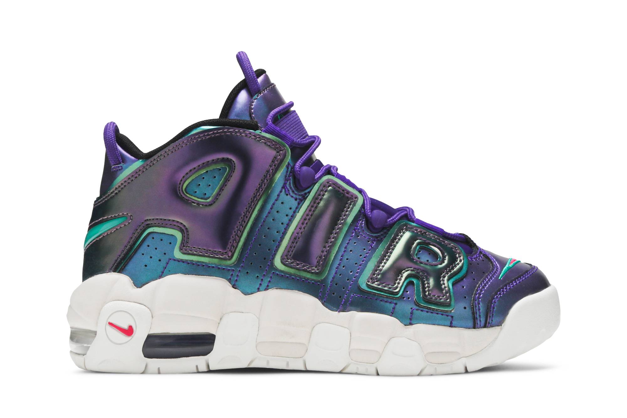 ( Grade School ) Nike Air More Uptempo Iridescent Purple 922845-500