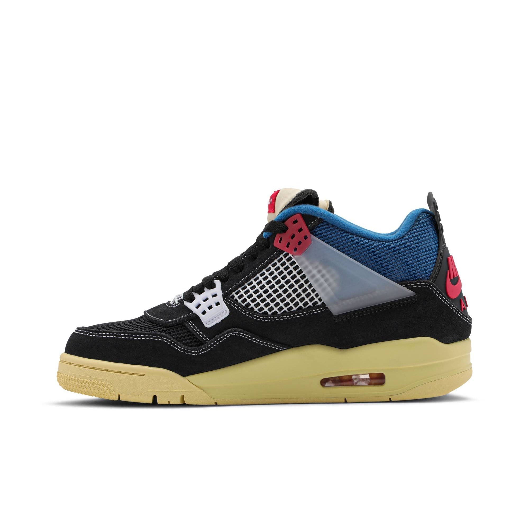 Union LA X Air Jordan 4 Retro ‘Off Noir’ DC9533-001 - Image 3