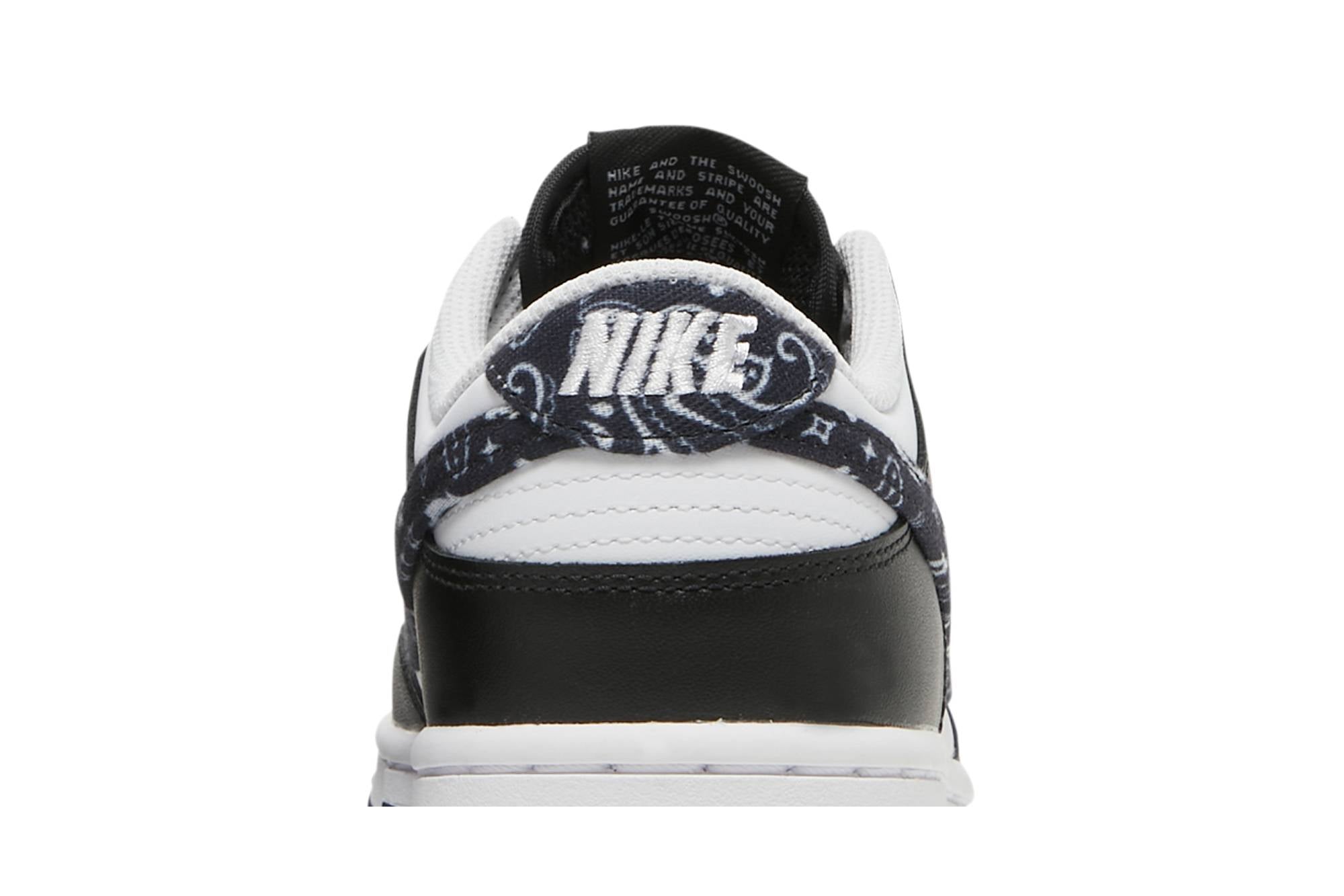 ( Women ) Nike Dunk Low Black Paisley DH4401-100 - Image 7