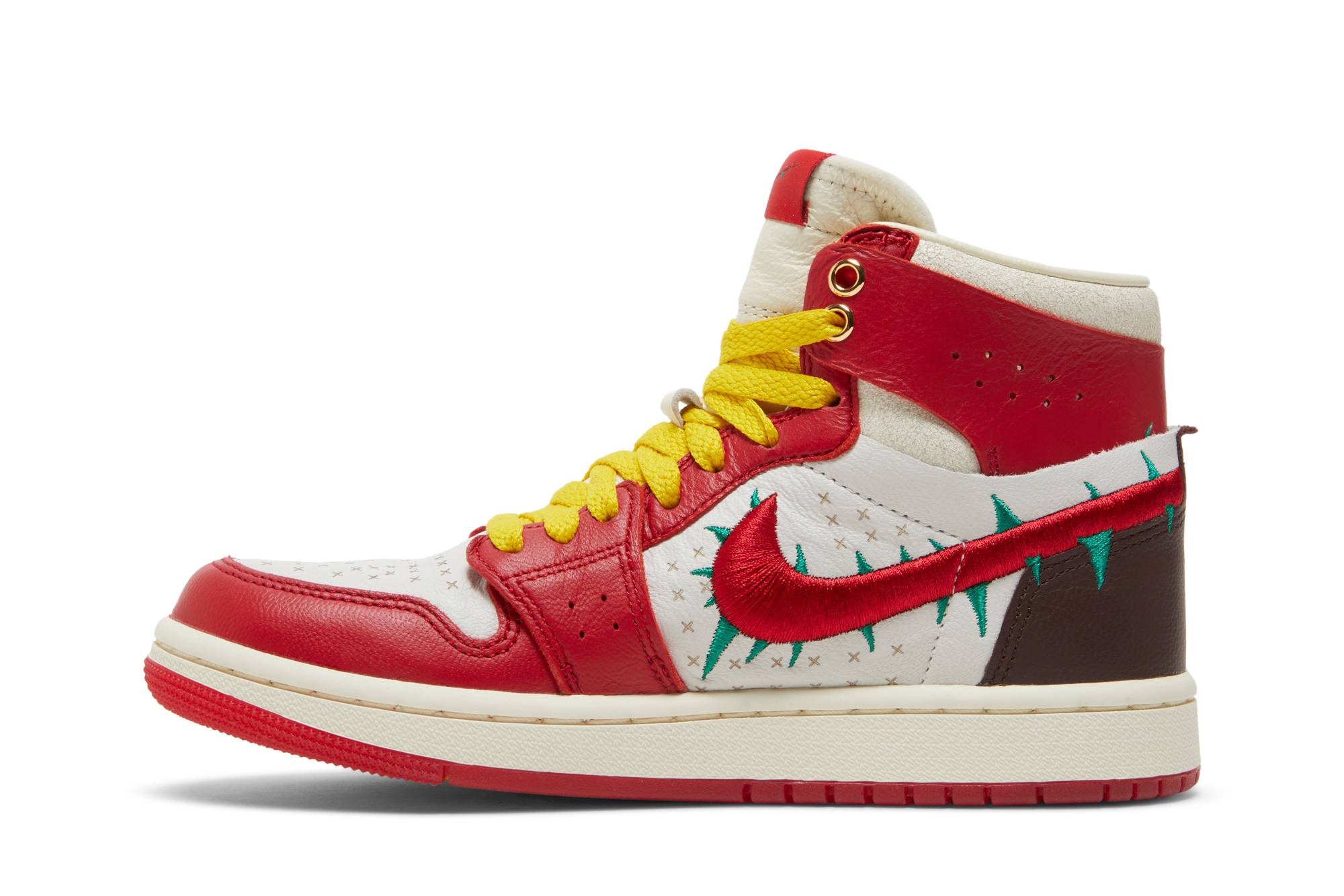 ( Women ) Teyana Taylor X Air Jordan 1 Zoom CMFT 2 A Rose From Harlem FJ0604-601 - Image 3