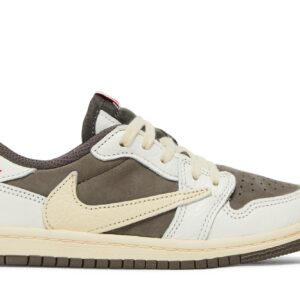 ( Preschool ) Travis Scott X Air Jordan 1 Low OG Reverse Mocha DO5442-162