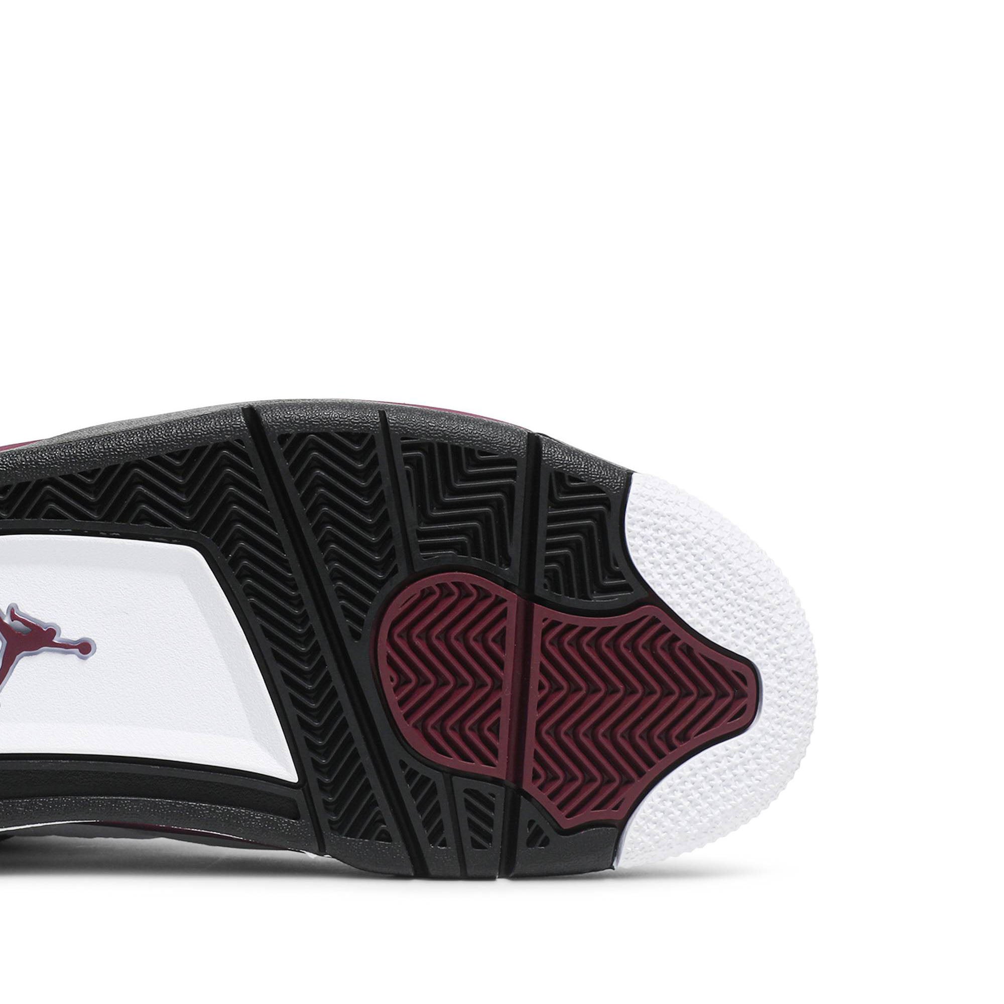 Paris Saint-Germain X Air Jordan 4 Retro GS Bordeaux CZ6509-100 - Image 5