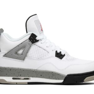 ( Grade School ) Air Jordan 4 Retro OG BG 2016 White Cement 836016-192