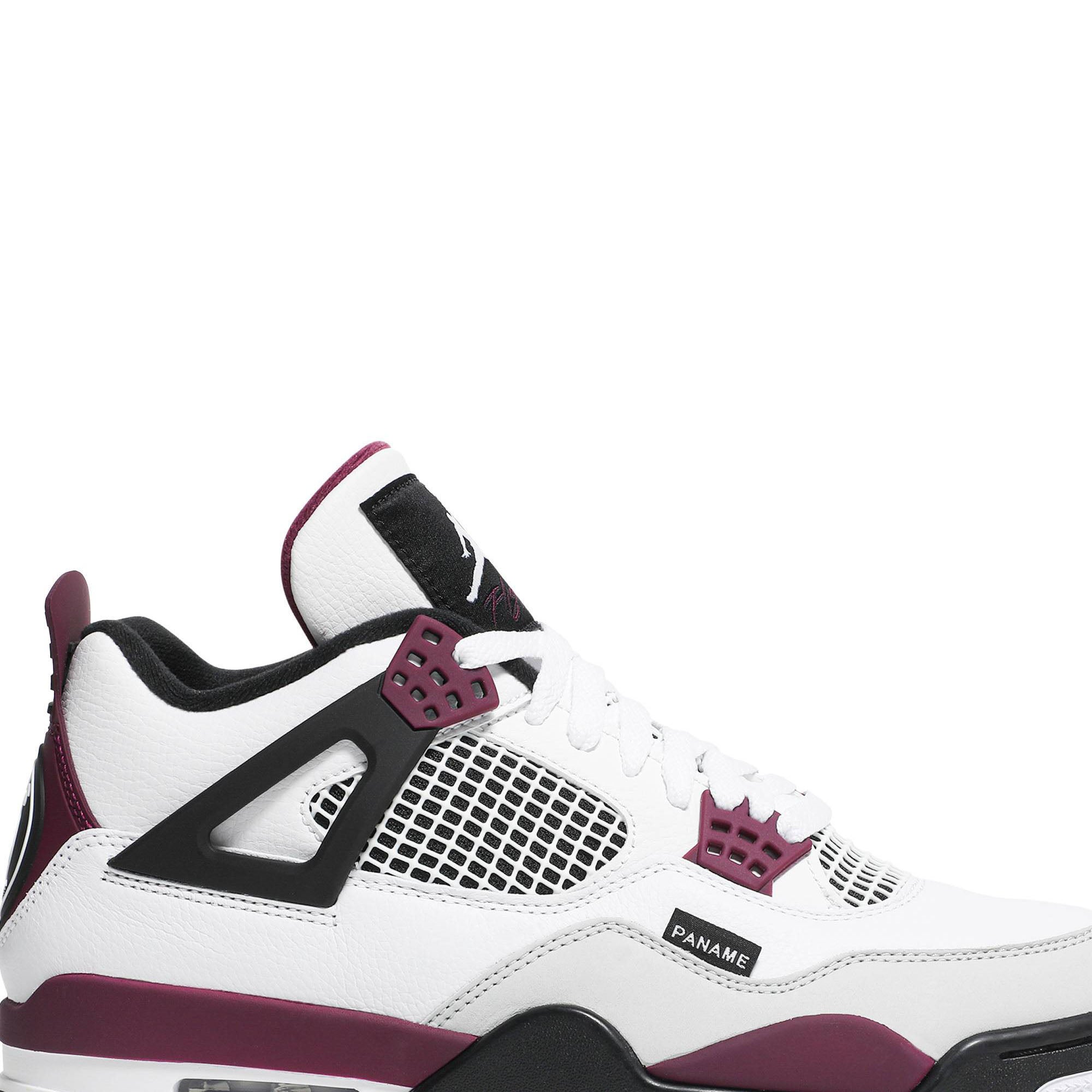 Paris Saint-Germain X Air Jordan 4 Retro GS Bordeaux CZ6509-100 - Image 2