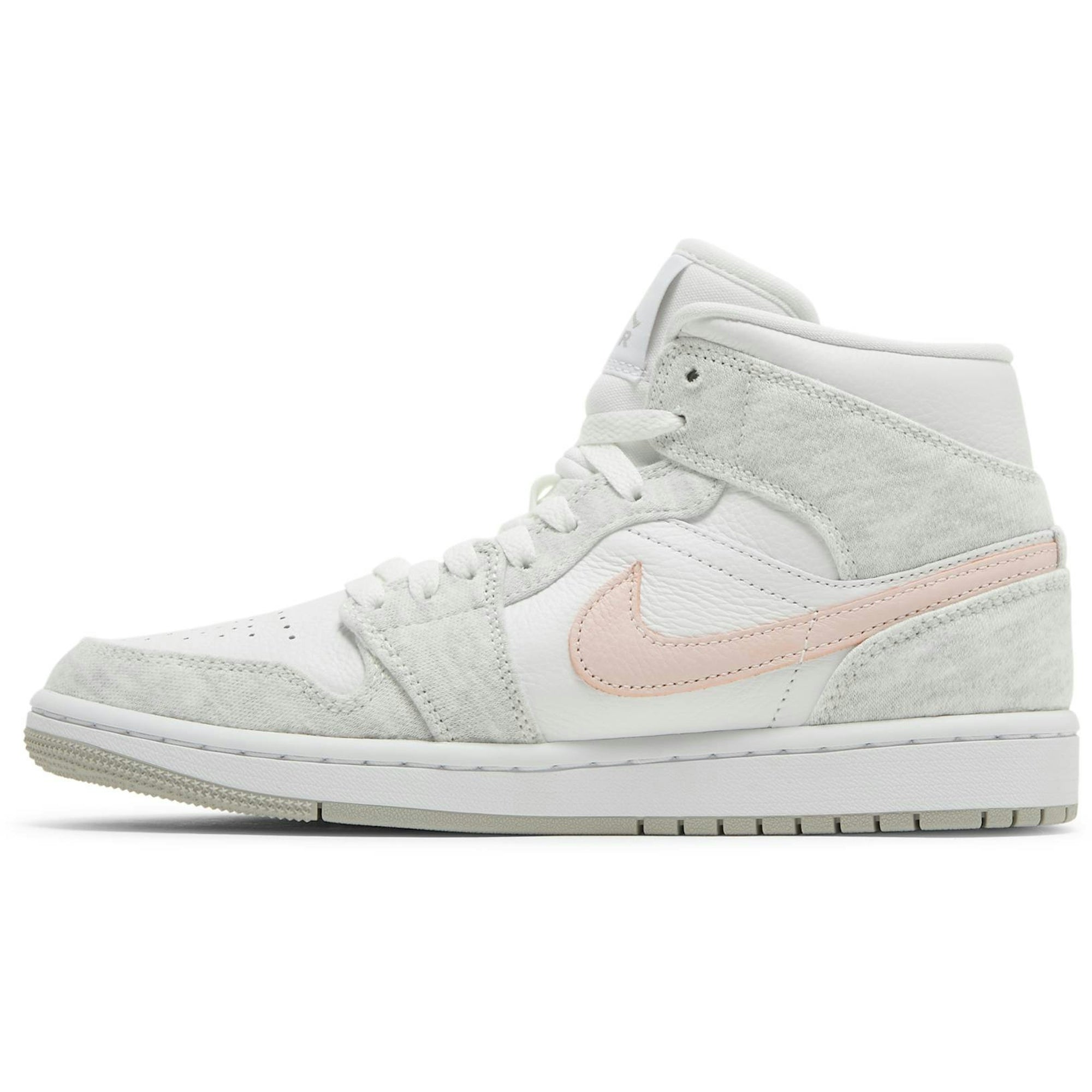 ( Women ) Air Jordan 1 Mid SE White Light Iron Ore DN4045-001 - Image 3