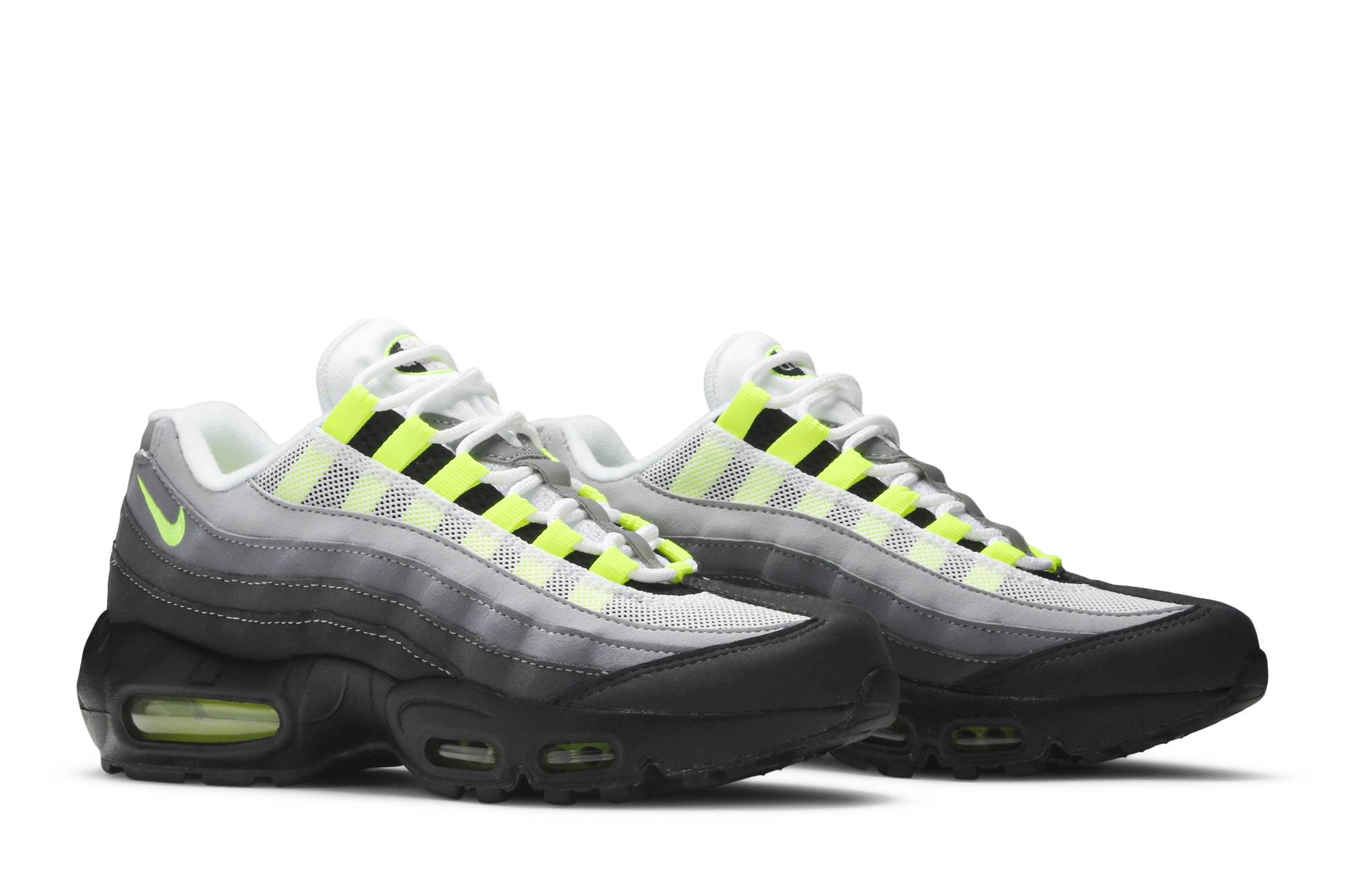 ( Grade School ) Nike Air Max 95 OG ‘Neon’ 2020 CZ0910-001 - Image 8