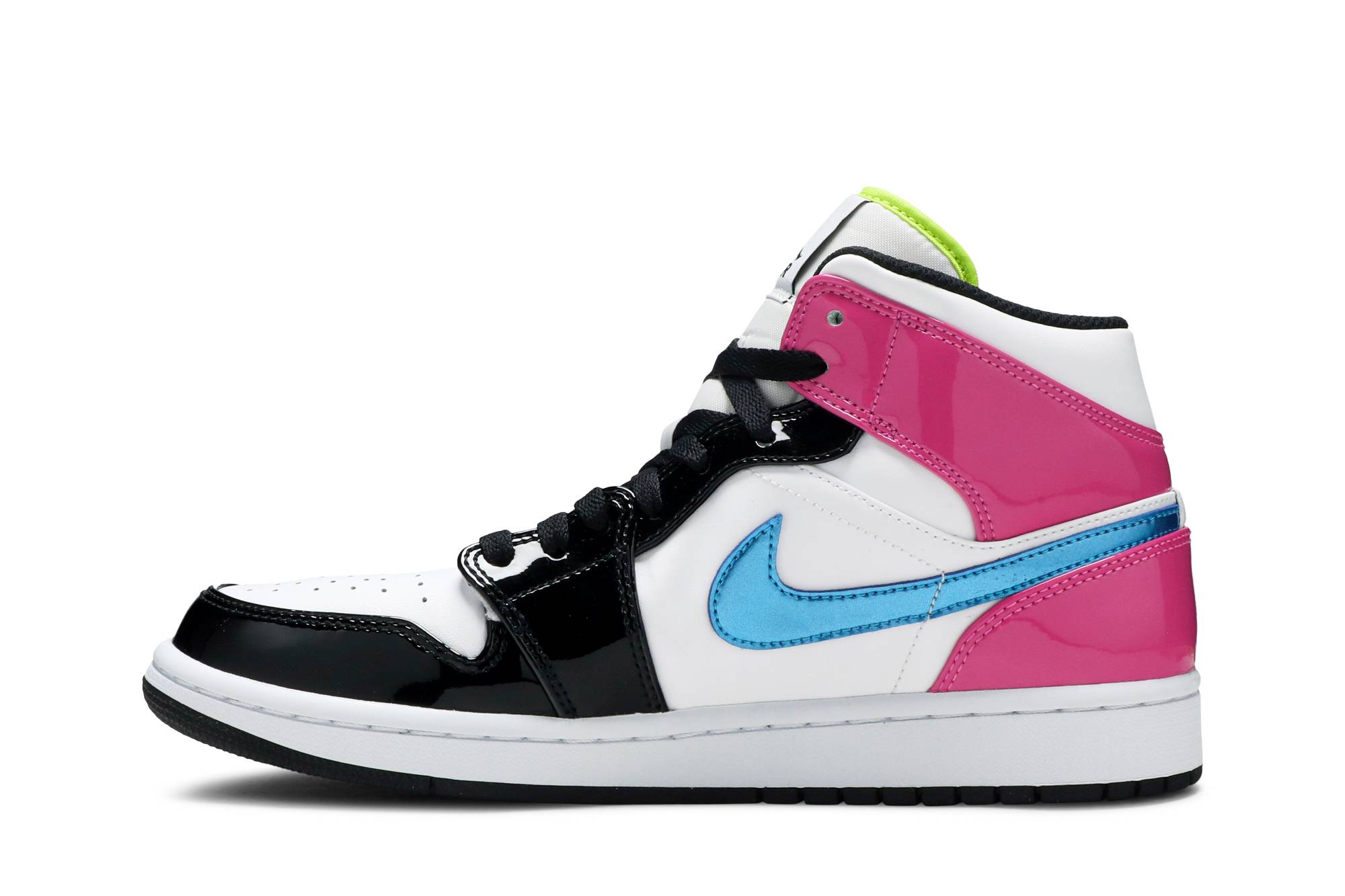 Air Jordan 1 Mid SE Cyber Active Fuchsia CZ9834-100 - Image 3