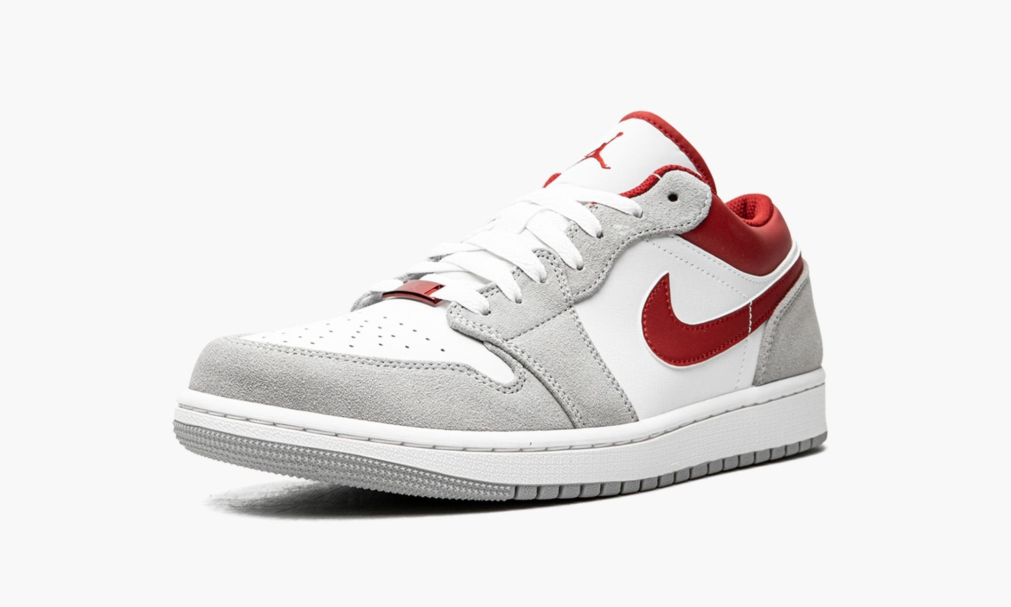 AIR JORDAN 1 LOW SE “White / Grey / Red” - Image 9