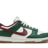 Nike Dunk Low Gorge Green Team Red FB7160-161