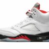 Air Jordan 5 Retro Fire Red Silver Tongue 2020