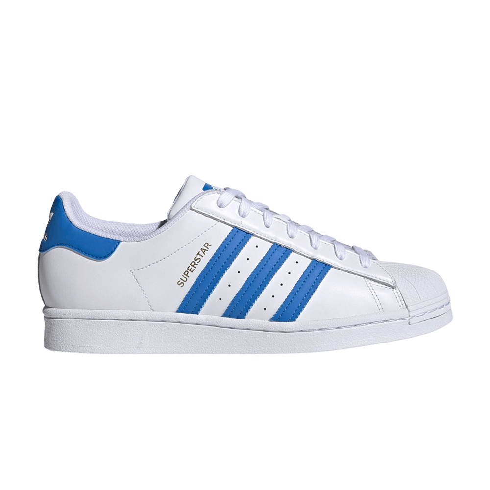 Adidas Superstar White True Blue H68093