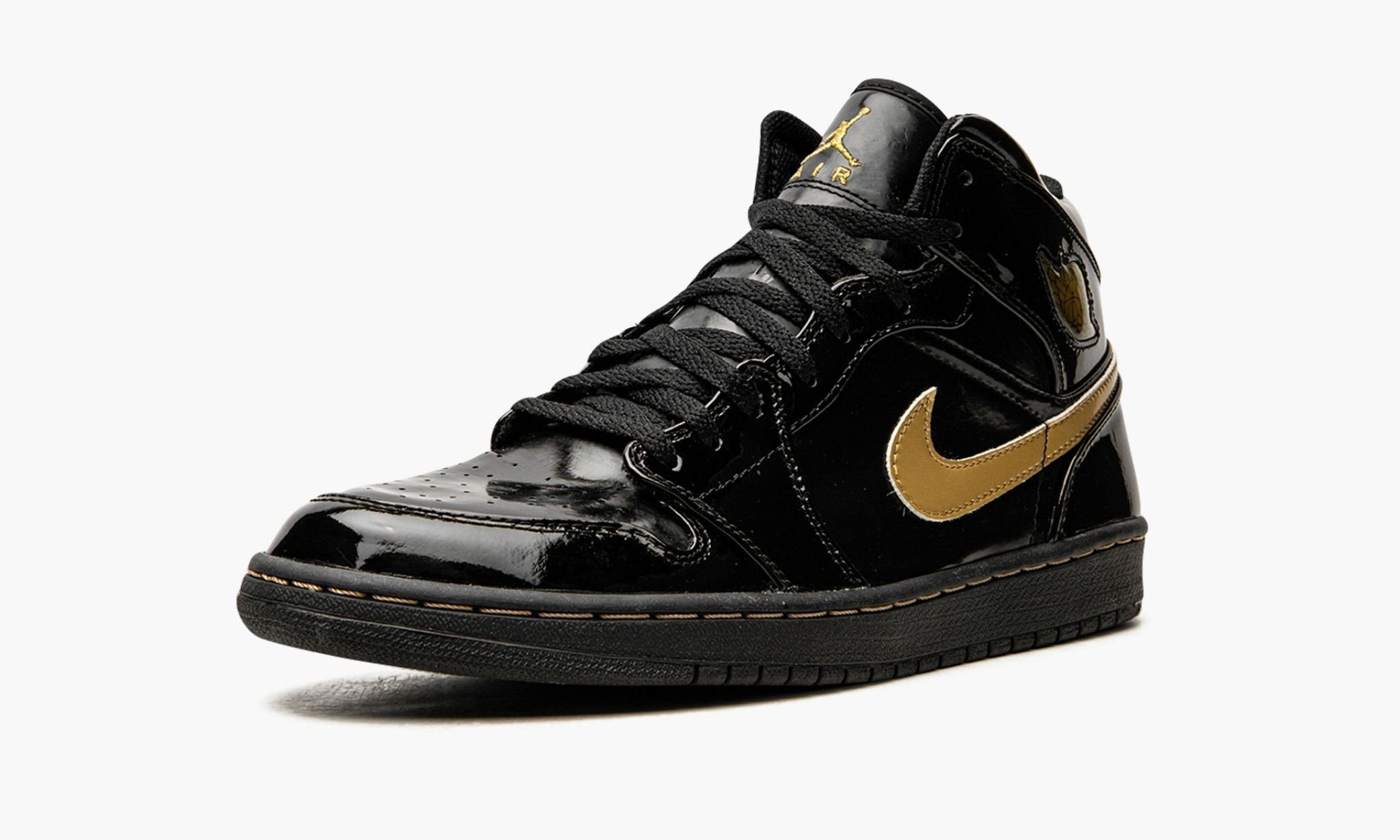Air Jordan 1 Retro Black Metallic Gold ( 2003 ) - Image 5