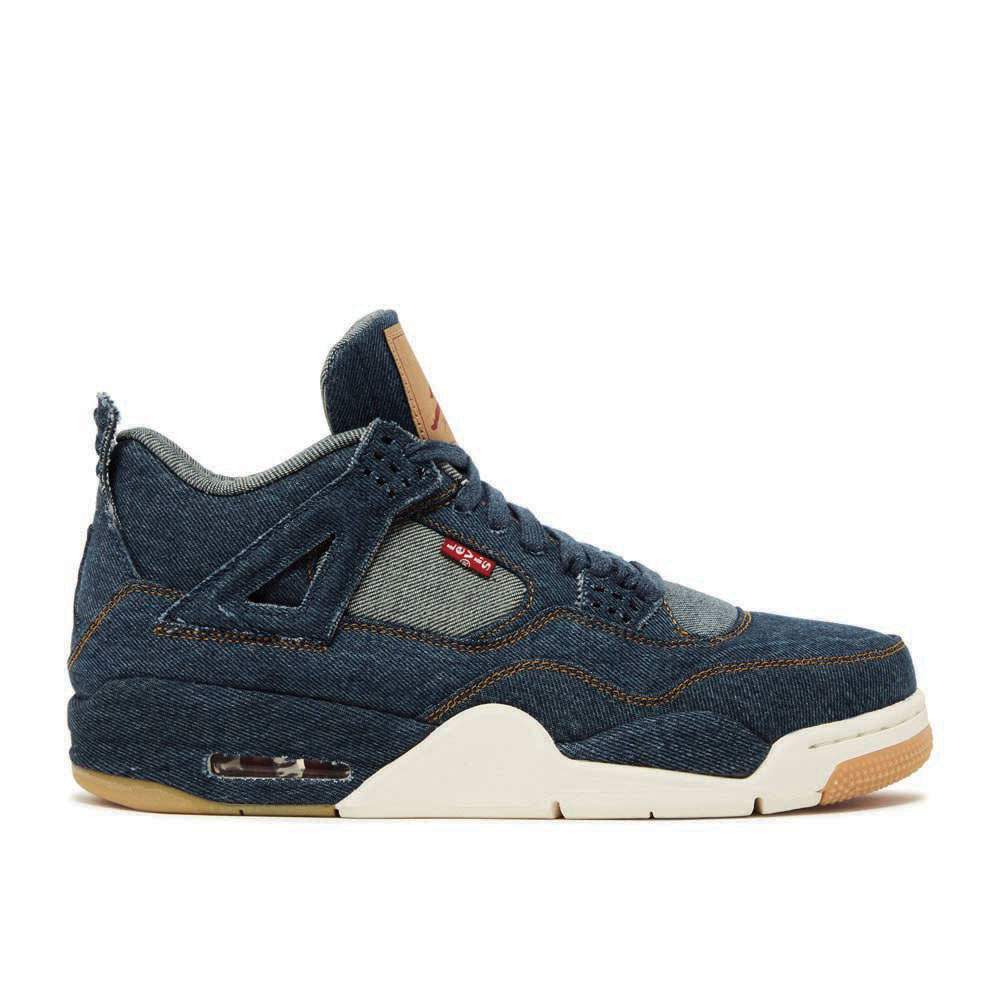 Levi’s X Air Jordan 4 Retro ‘Denim’ Revered Footwear