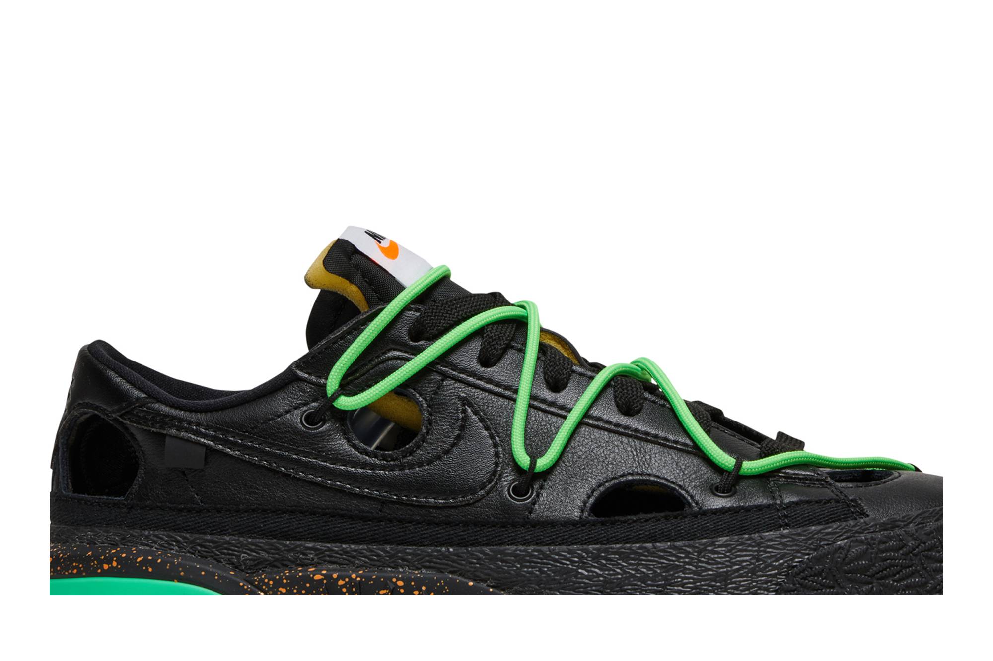 Off-White X Nike Blazer Low Black DH7863-001 - Image 10