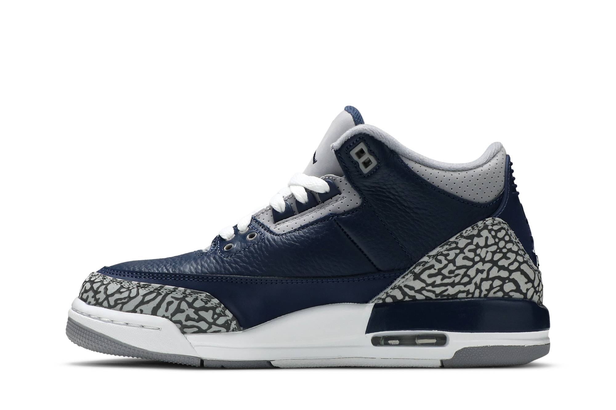 ( Grade School ) Air Jordan 3 Retro Georgetown 398614-401 - Image 10