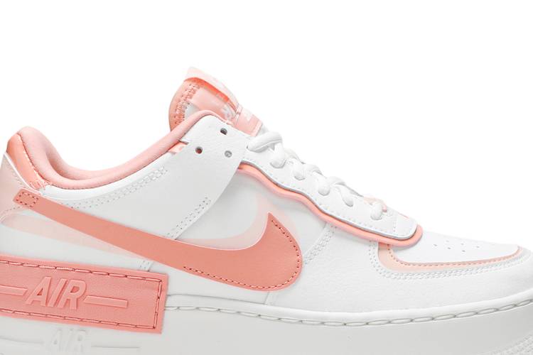 ( Women ) Nike Air Force 1 Shadow ‘Washed Coral’ CJ1641-101 - Image 2
