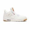 Levis X Air Jordan 4 Retro White Denim AO2571-100