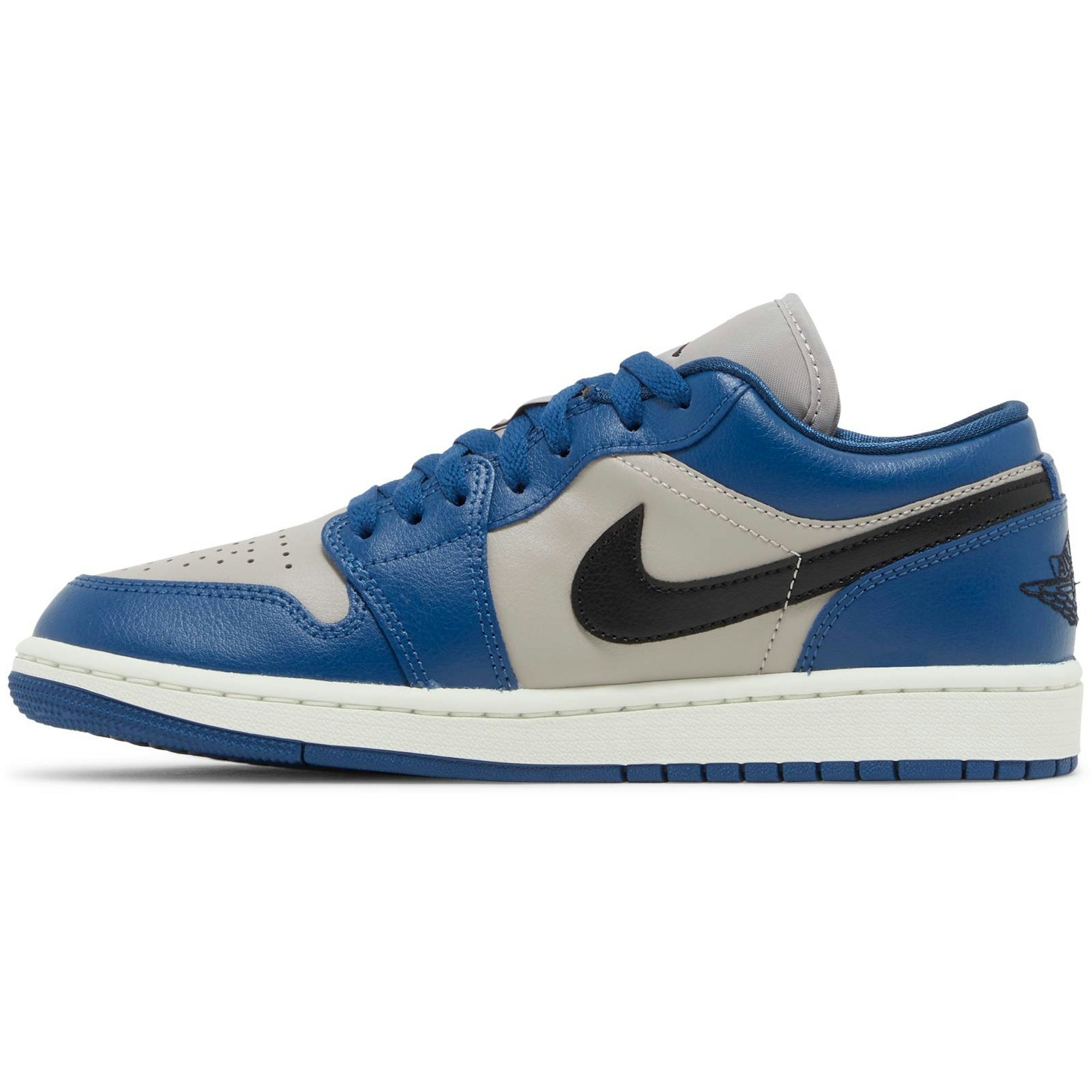 ( Women ) Air Jordan 1 Low ‘French Blue College Grey’ DC0774-402 - Image 3
