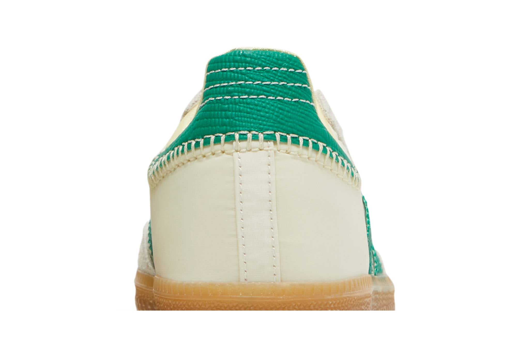 Wales Bonner X Adidas Samba Cream White Bold Green GY4344 - Image 7