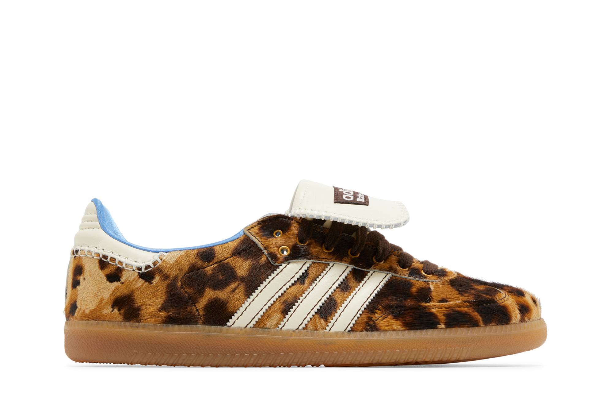 Wales Bonner X Adidas Samba Leopard Pony IE0578