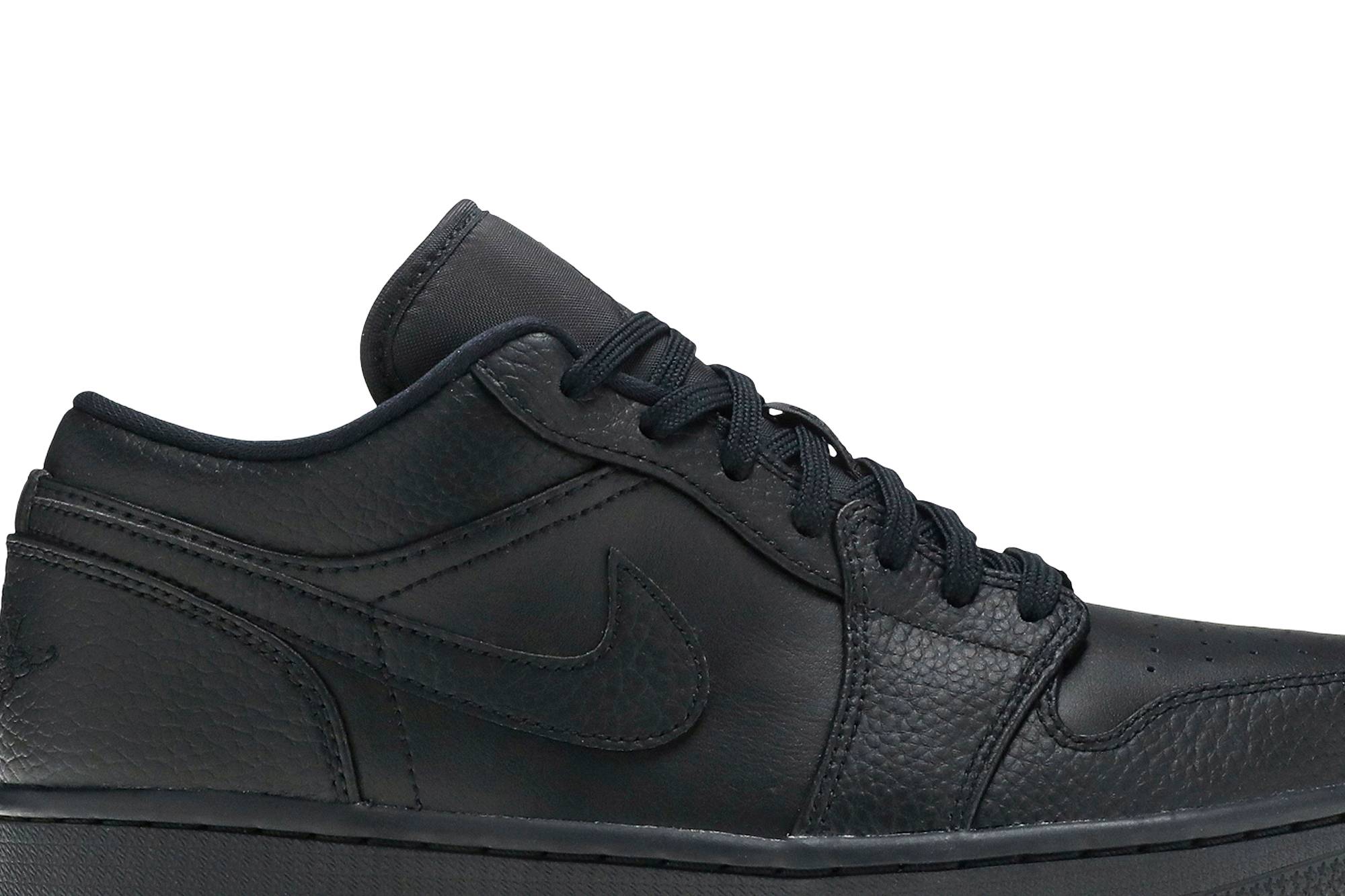 Air Jordan 1 Low Triple Black 553558-091 - Image 2