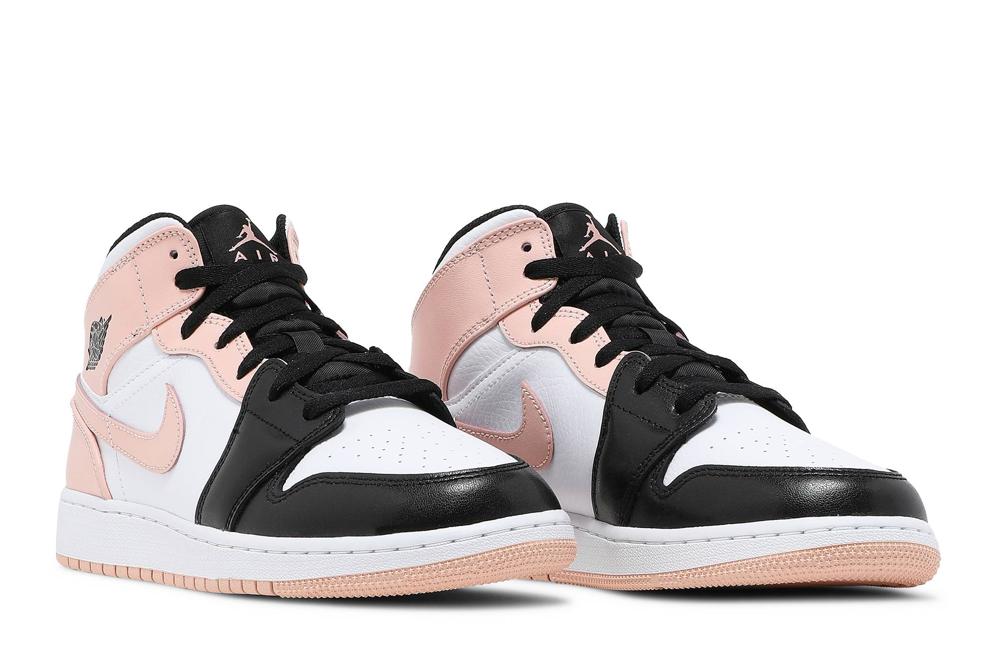 ( Grade School ) Air Jordan 1 Mid Crimson Tint 554725-133 - Image 8