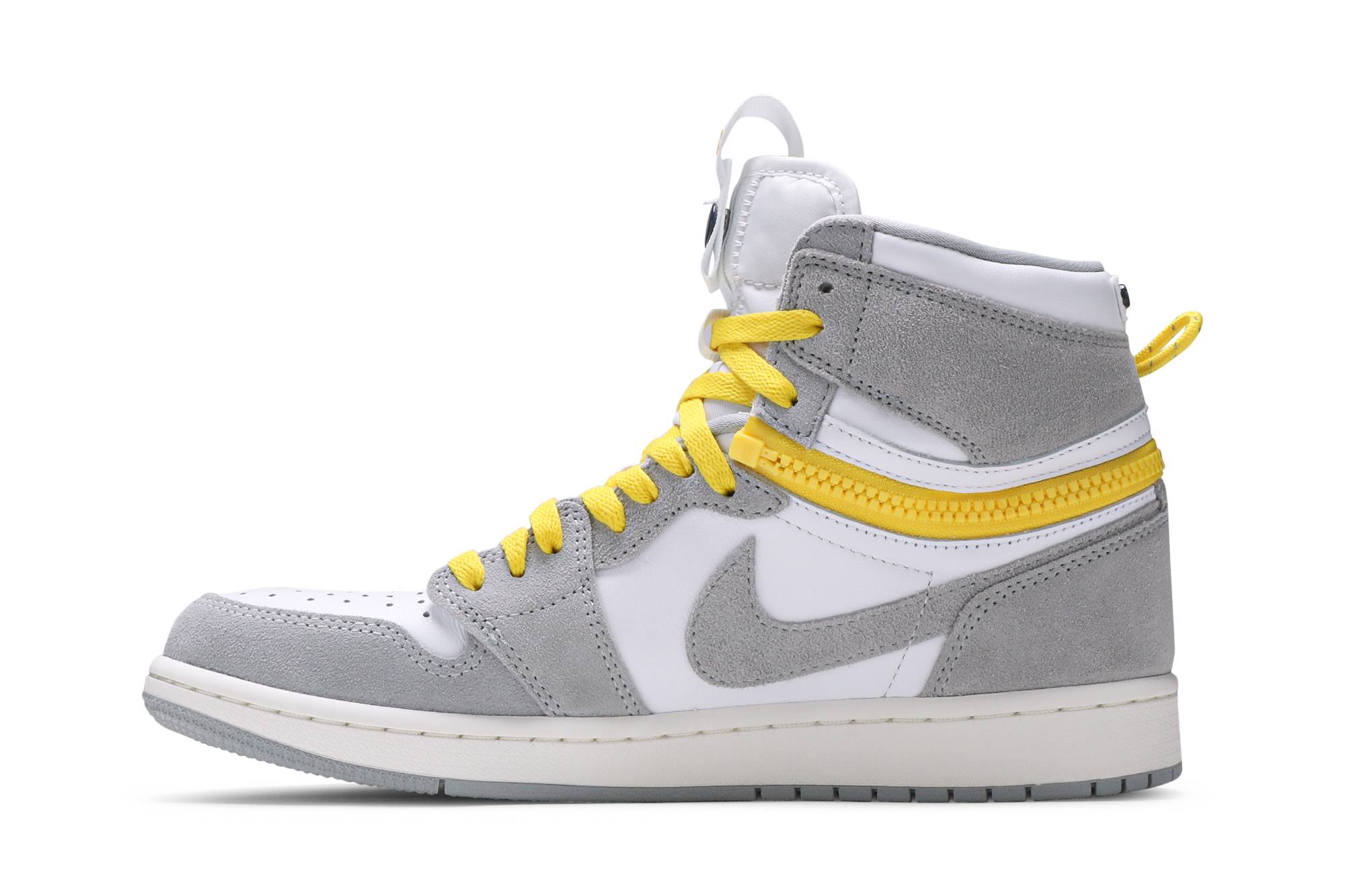 Air Jordan 1 High Switch Light Smoke Grey CW6576-100 - Image 3
