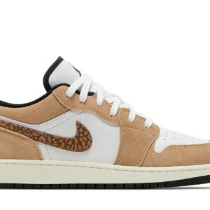 ( Grade School ) Air Jordan 1 Low SE ‘Brown Elephant’ DZ5368-201