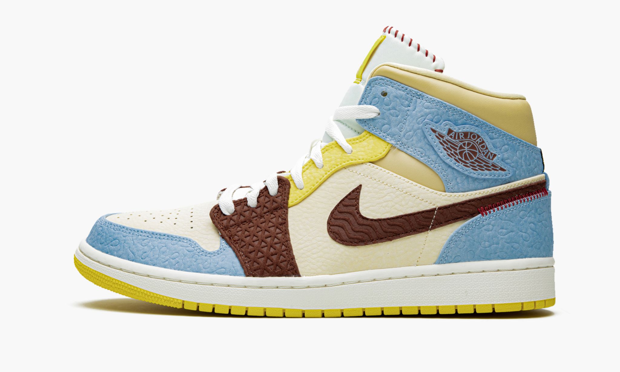 Air Jordan 1 Mid SE “Maison Chateau Rouge Fearless” - Image 2