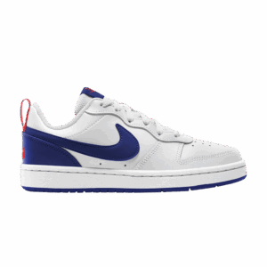 ( Grade School ) Nike Court Borough Low 2 ‘White Deep Royal’ BQ5448-113