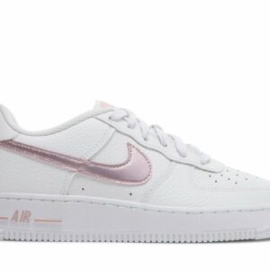 ( Grade School ) Nike Air Force 1 Low White Pink Glaze CT3839-104