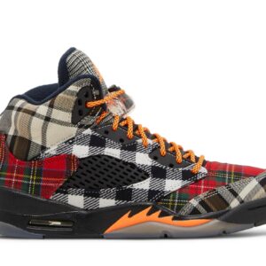 ( Grade School ) Air Jordan 5 Retro Plaid FD4814-008