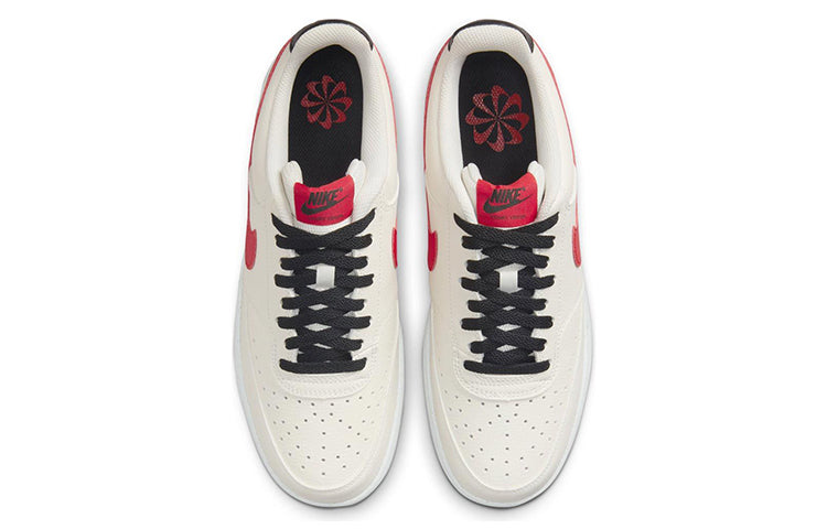 Nike Court Vision Low Sneaker /red White DH2987-102 - Image 3