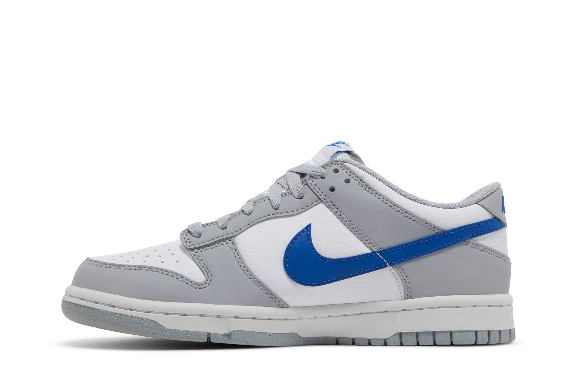 ( Grade School ) Nike Dunk Low Wolf Grey Royal FN3878-001 - Image 3