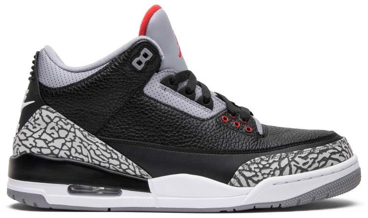 Air Jordan 3 Retro High OG Black Cement 854262 - Image 4
