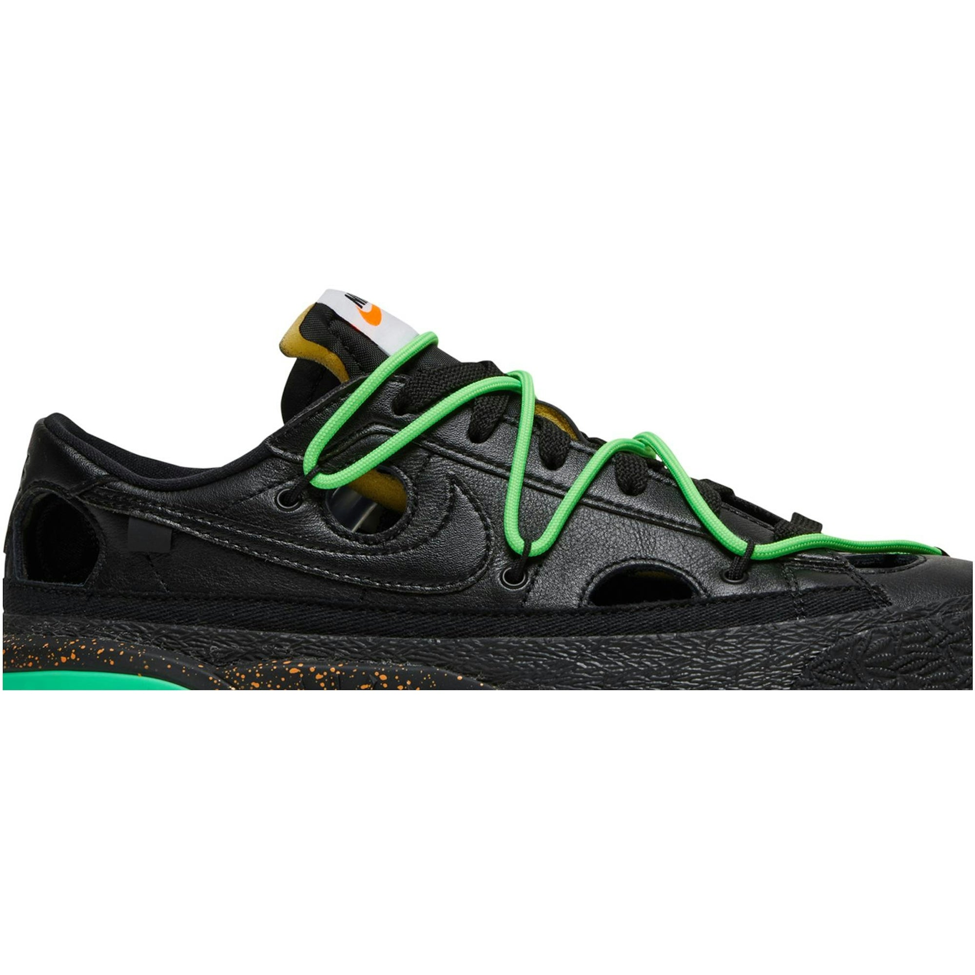 Off-White X Nike Blazer Low Black DH7863-001 - Image 2