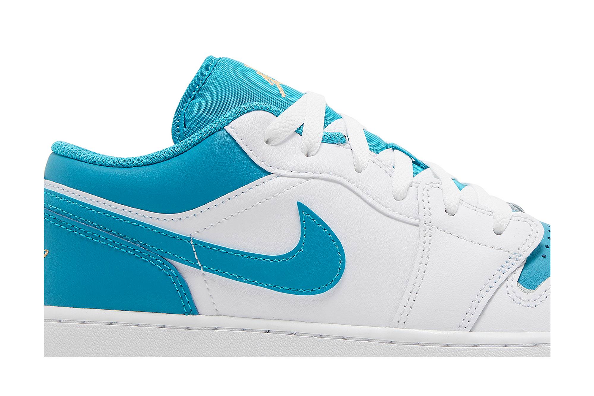 ( Grade School ) Air Jordan 1 Low ‘Aquatone’ 553560-174 - Image 2