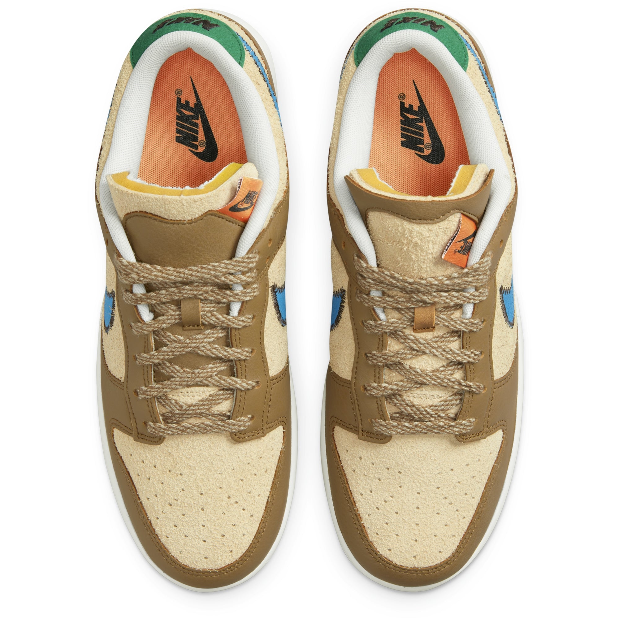 Size? X Nike Dunk Low Dark Driftwood DO6712-200 - Image 4