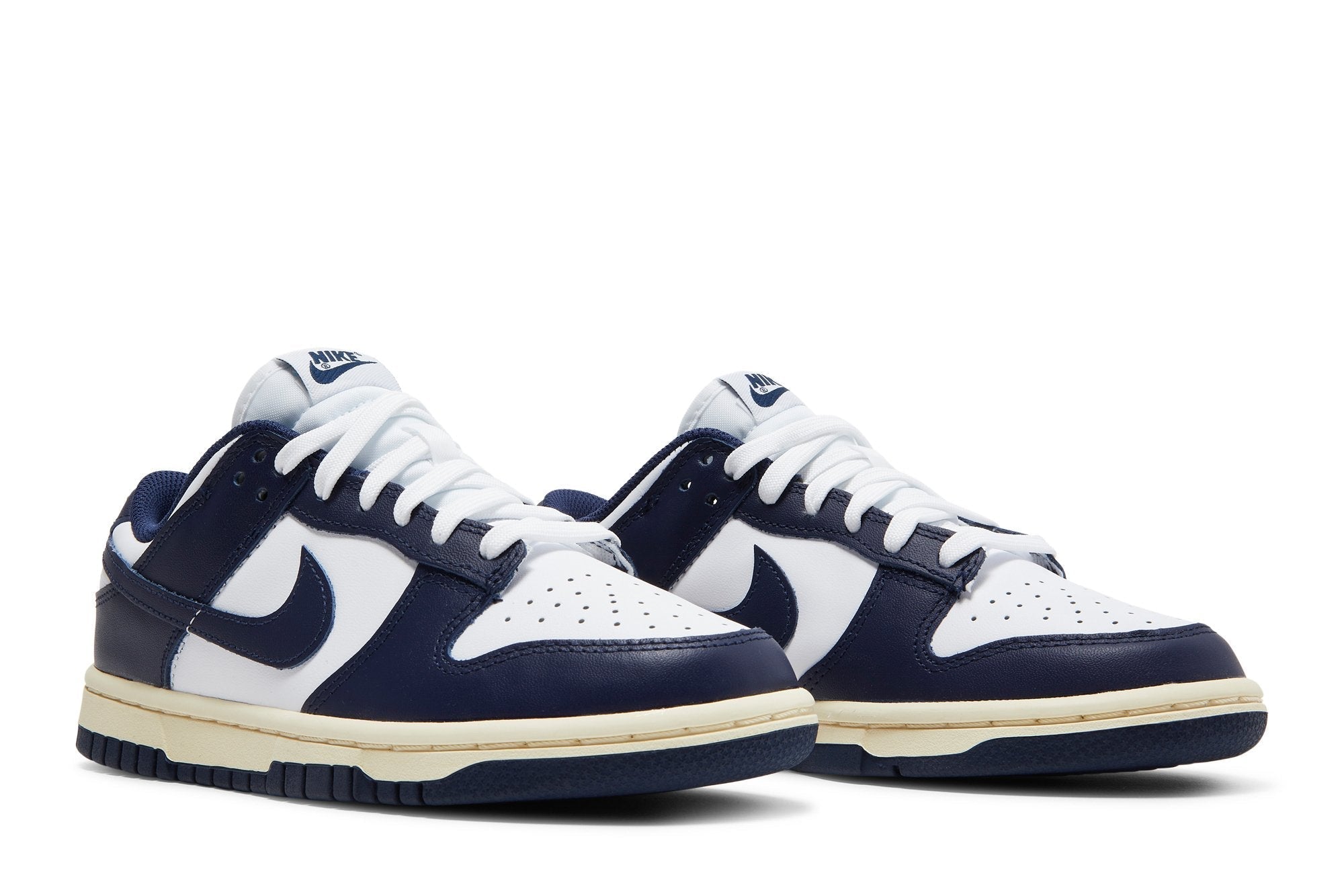 Nike Dunk Low Navy Womens - Image 6