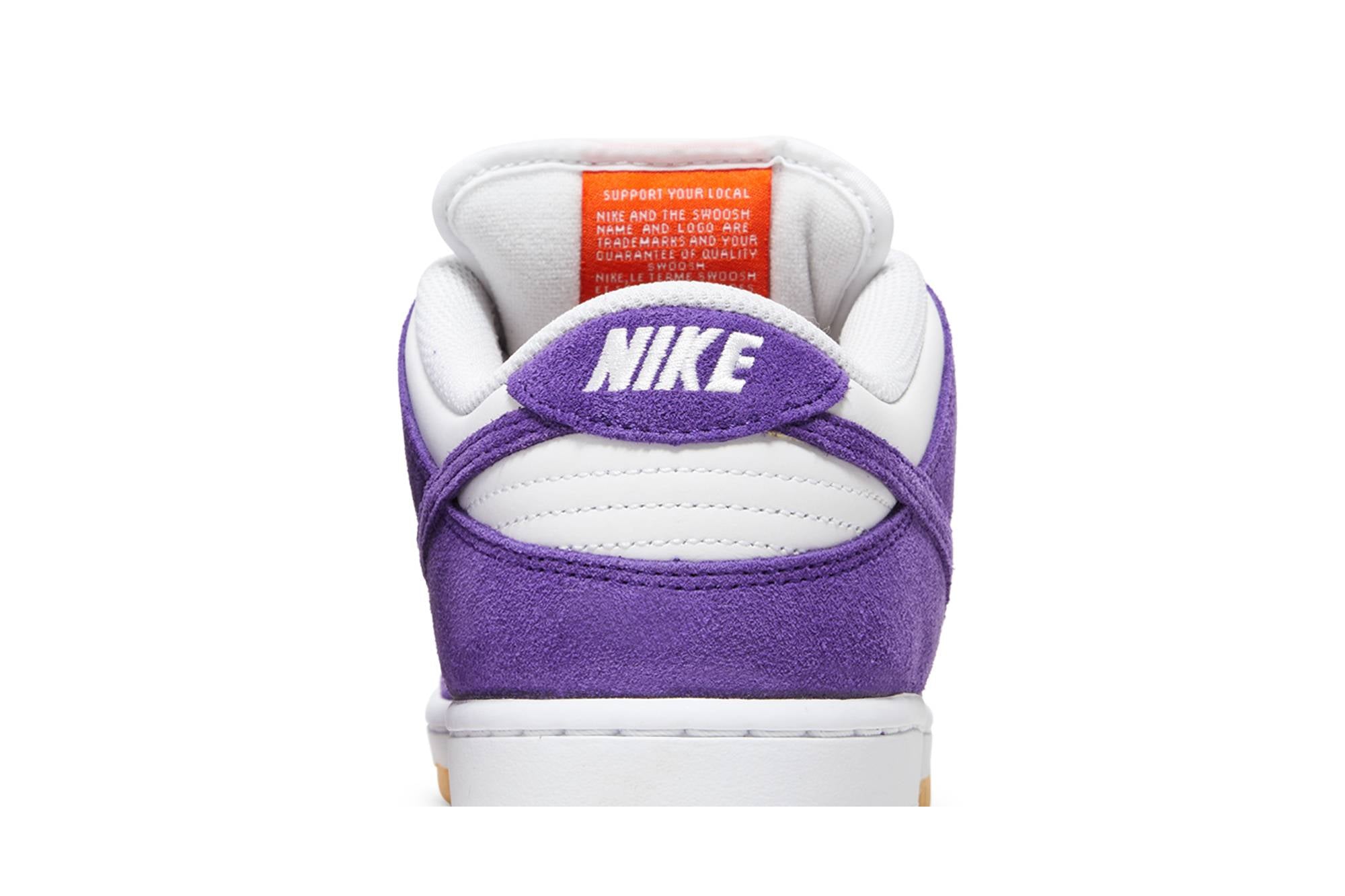Nike SB Dunk Low Orange Label Purple/White DV5464-500 - Image 7