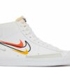 Nike Blazer Mid ’77 ‘Multi Swoosh – Team Orange’ Everlasting Sneaker