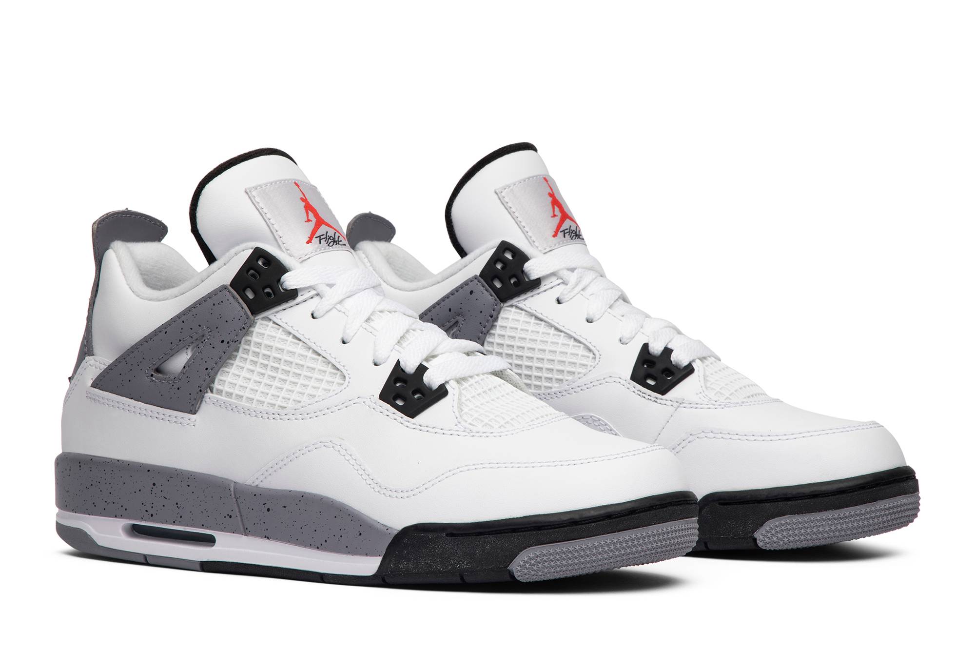 ( Grade School ) Air Jordan 4 Retro 2012 ‘White Cement’ 408452-103 - Image 8