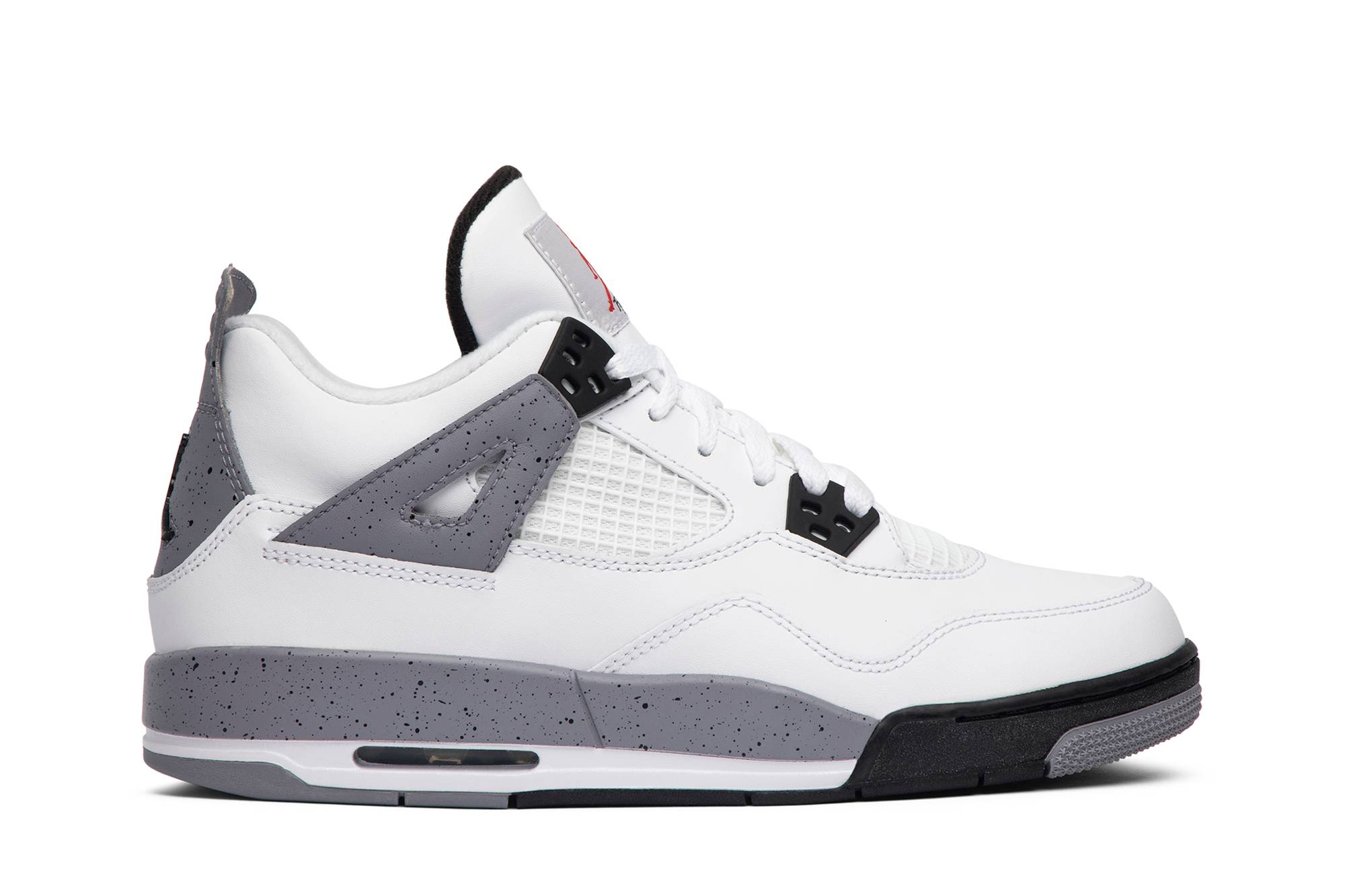 ( Grade School ) Air Jordan 4 Retro 2012 ‘White Cement’ 408452-103