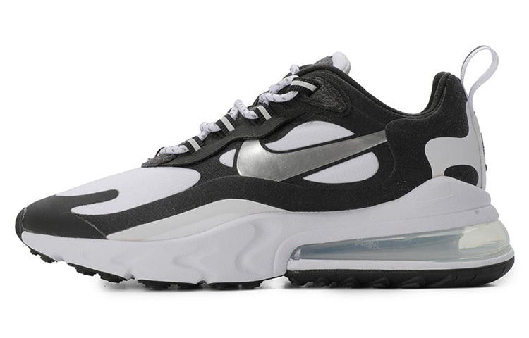 ( Women ) Nike Air Max 270 React White Metallic Silver CQ4805-101