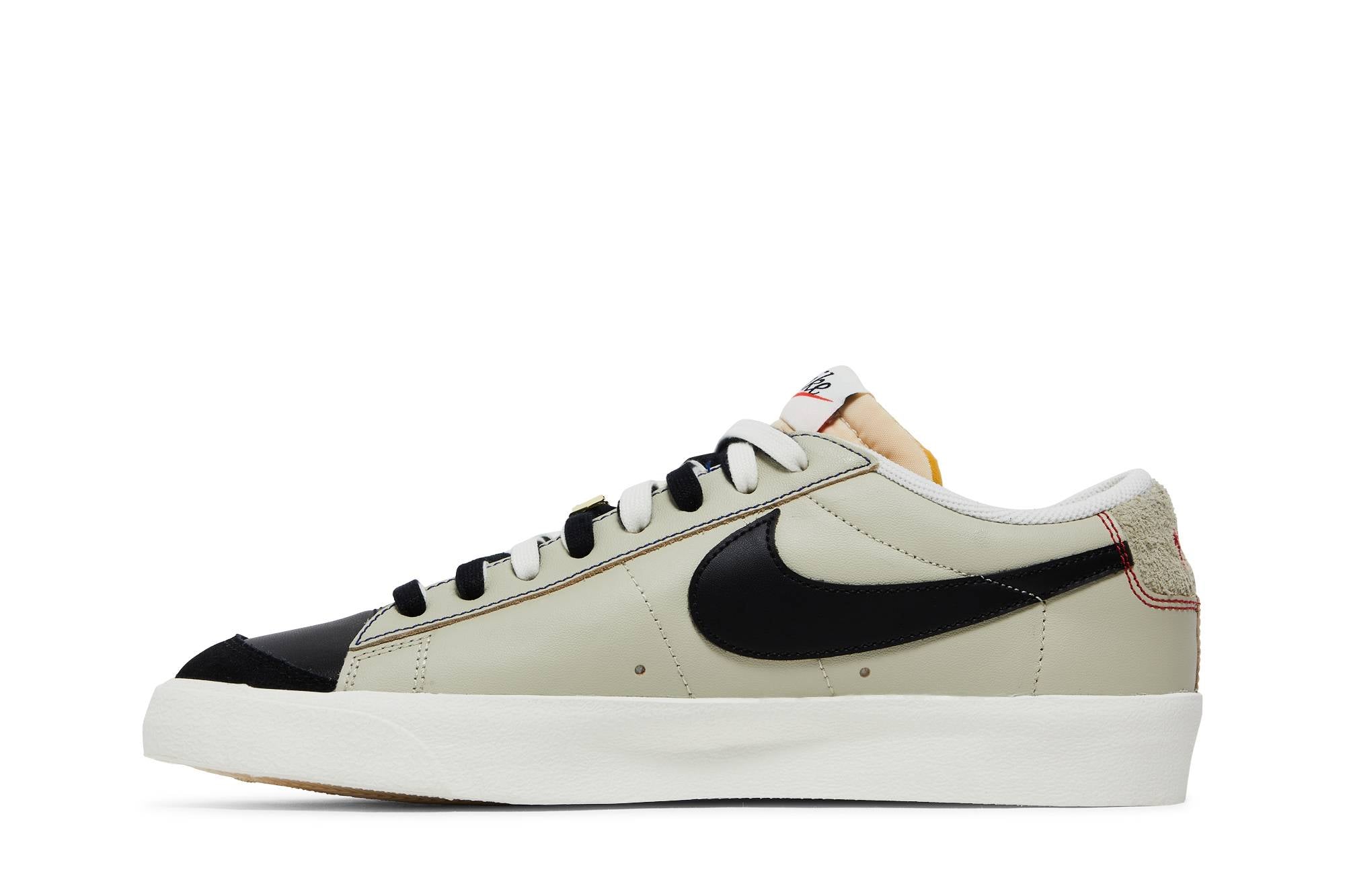 Nike Blazer Low 77 Premium Removable Swoosh – Black DH4370-001 - Image 3