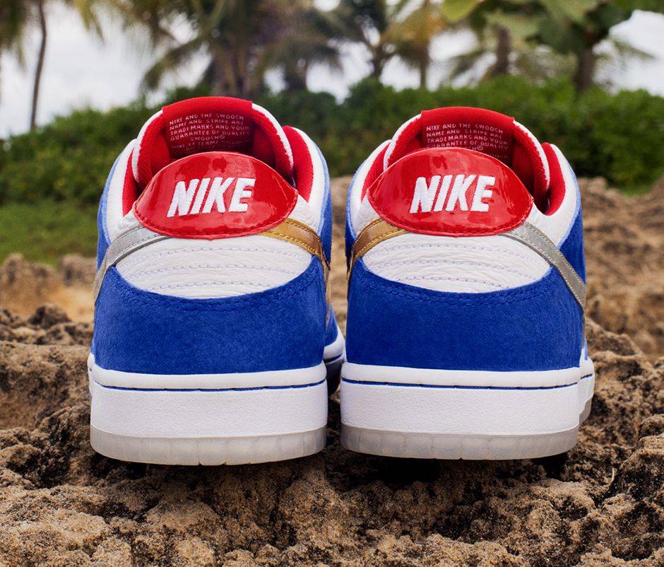Ishod Wair X Nike SB Dunk Low Pro BMW 839685-416 - Image 8