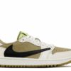 Travis Scott X Air Jordan 1 Low Golf Neutral Olive Everlasting Sneaker